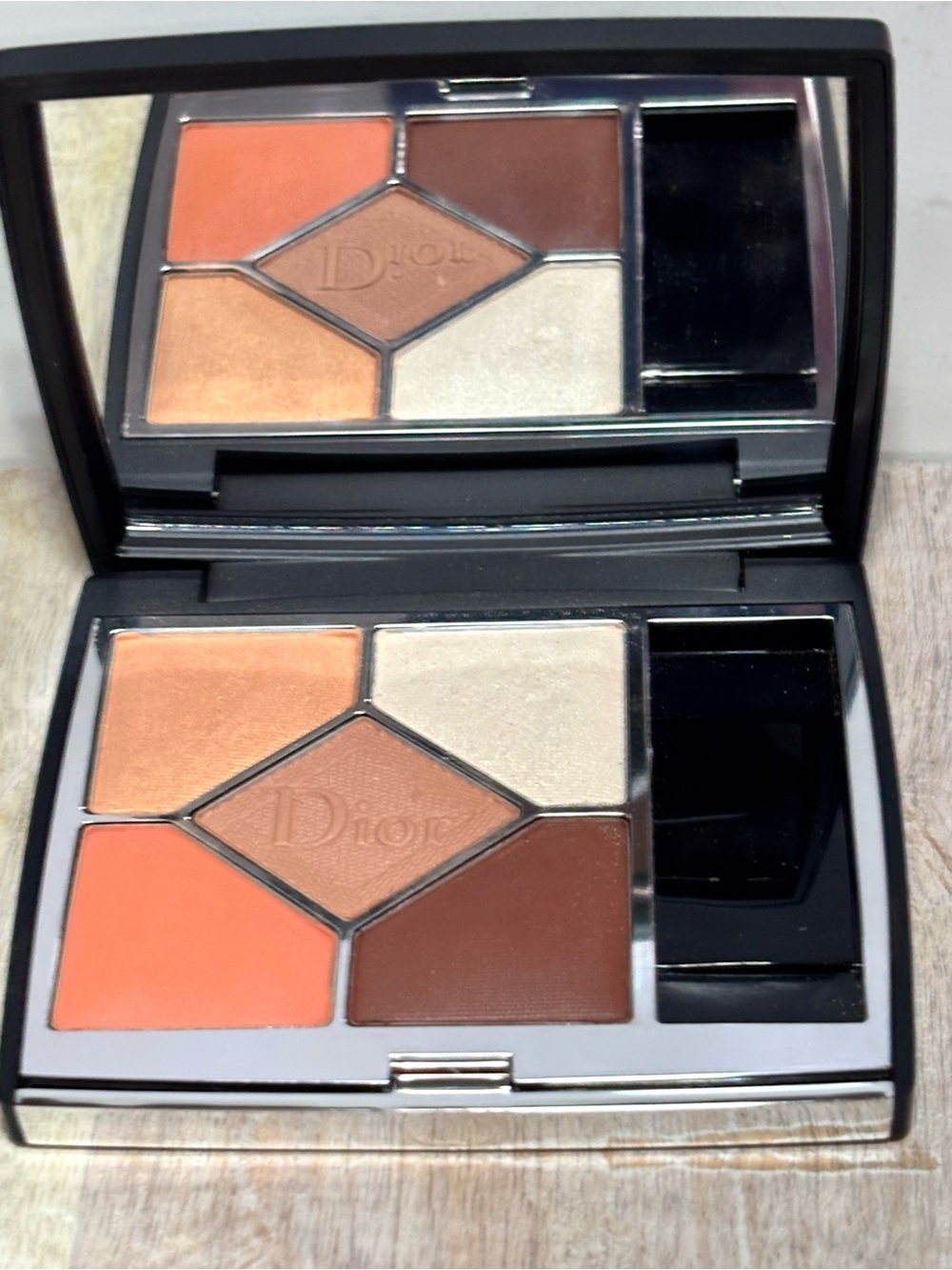 DIOR Diorshow 5 color eyeshadow palette 629 Coral Paisley